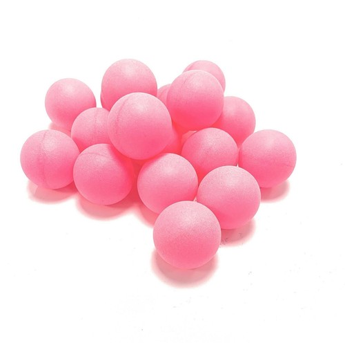 Ping pong balls 40mm - 40mm, pink