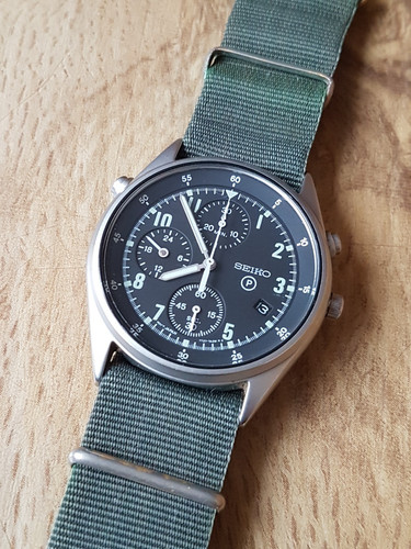 Seiko military raf quartz - military,