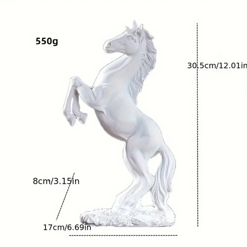 Standing horse statue - horse,