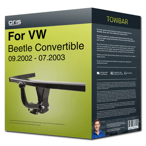 Towbar fixed for beetle - towbar,