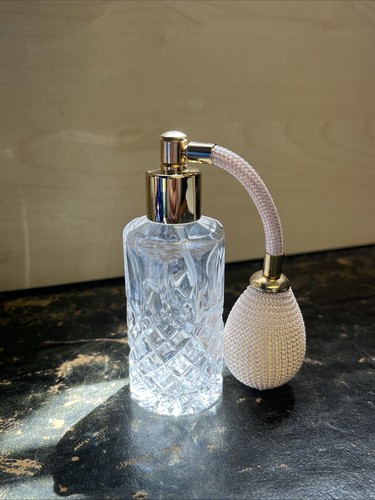 Vintage glass perfume bottle - glass,