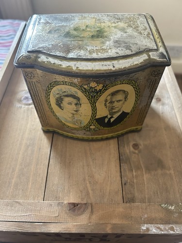 Vintage 1953 ringtons tea tin - 1953,