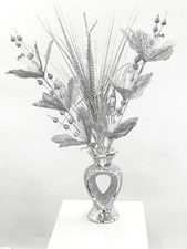 26 CM Mosaic Vase and Flowers