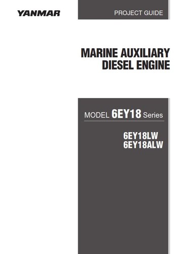 Yanmar project guide 6ey18 - project,