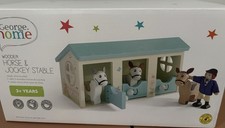 Wooden Horse+Jockey Stable.