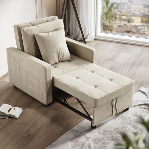 Folding single sofa bed - sofa,
