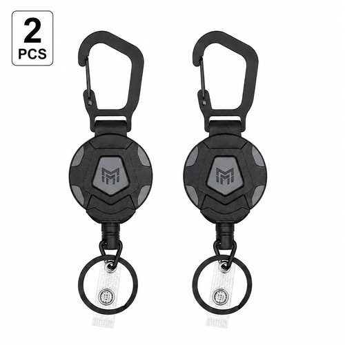 Retractable keyring pack - keyring, 2