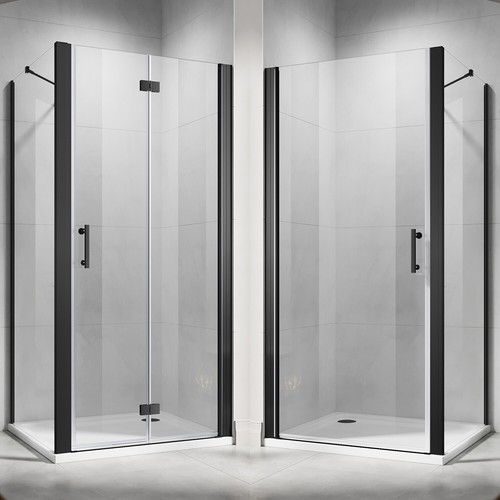Frameless shower enclosure and - frameless,