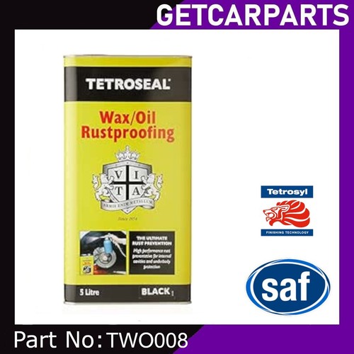 Tetroseal wax oil black - oil,