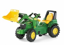Rolly Farmtrac Premium John Deere 7930 Tractor w/ Frontloader Ride On Toy 3-8Yrs