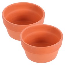 2 Pcs Terracotta Clay Plant