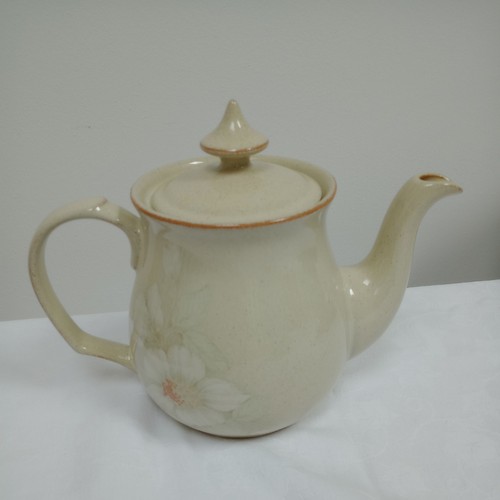 Denby daybreak tea pot - tea, pint