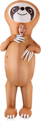 Giant inflatable sloth costume - giant,