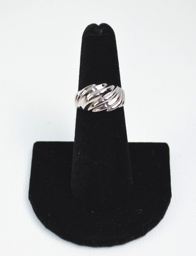 Vintage avon silver tone ring - avon,