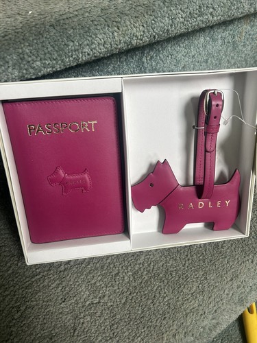 Radley london boxed passport - radley,