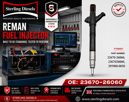 Reman denso fuel injector - reman,