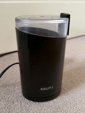 KRUPS Coffee Mill Spice Grinder 12 Cup Easy to Use One Touch Operation F203