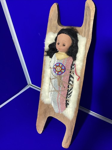 Native american baby papoose - native,