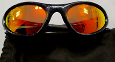 OAKLEY MINUTE COBALT GEN 1 W JET INTAKE PORTS & RUBY IRIDIUM VINTAGE SUNGLASSES
