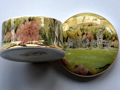 Balmoral trinket pot lid - pot,