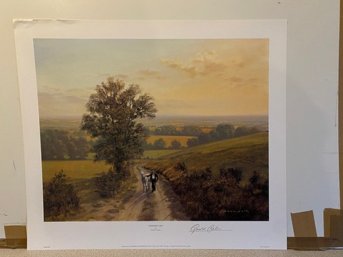 Farming countryside art print - art,