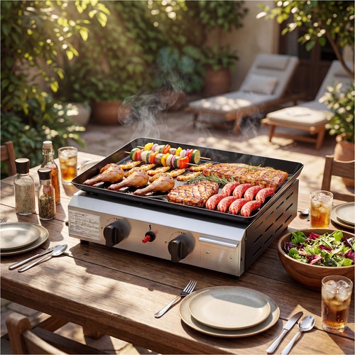 Burner grill griddle - 2,