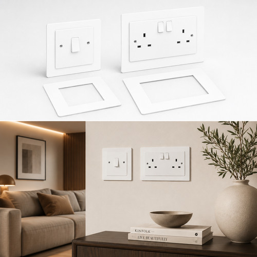 Double single socket light - &,