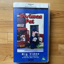 Postman Pat VHS Big Video 1998 BBC Marks & Spencer