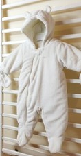 Next Baby Hooded Overalls Outerwear Snowsuit Boy&Girl Winter Age 0-3M