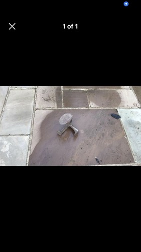 Vintage cast iron shoe - iron, three