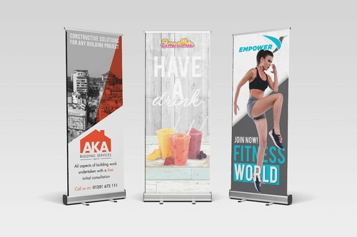 Roller banner display - roller,
