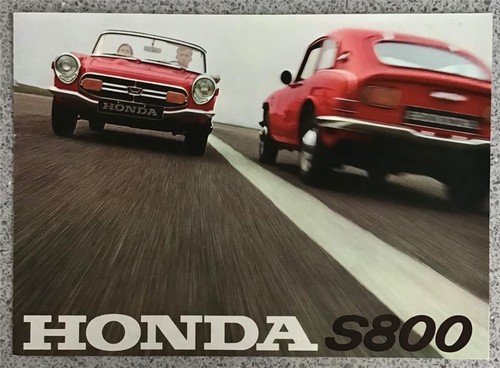 Honda s800 car - car, brochure