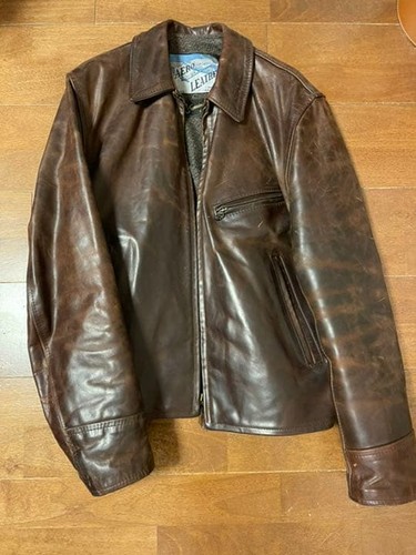 Aero leather horsehide brown - leather,