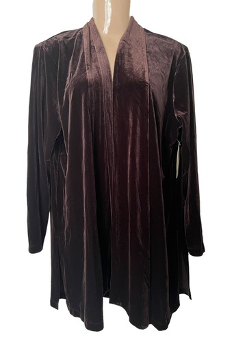 Nwt laura ashley velvet brown - nwt,