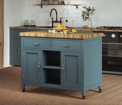 Baumhaus blue butchers block - baumhaus,