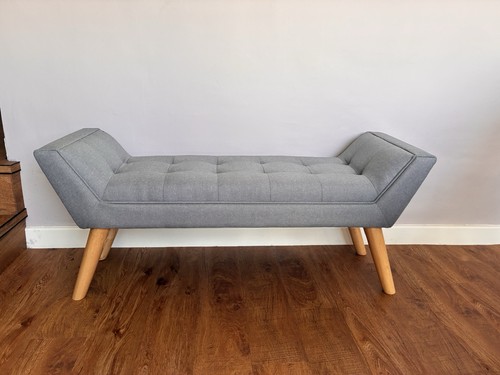 Milan fabric upholstered bench - milan,