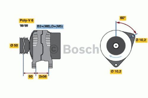 Alternator for vauxhall - alternator,