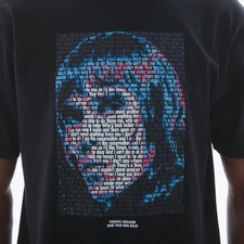 Peaceful Hooligan Ian Brown Ressurection T Shirt Black