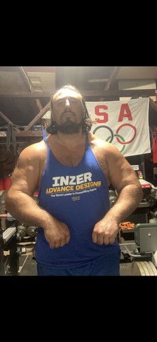 Inzer tank top blue - tank,