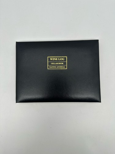 Leather bound wine log - bound,