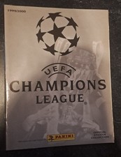 Panini Blank UEFA Champions League FIFA 1999 2000 Album Vintage Image Stickers