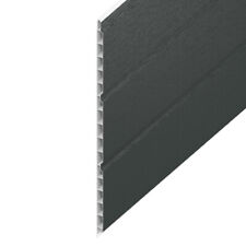 Hollow Cladding Soffit Board Anthracite Grey UPVC Plastic 300mm x 5m Length