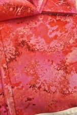 New Robert Kaufman 100% Cotton Fabric Pink/Red Wild Blue a Wishwell Collection