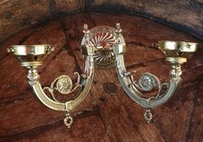 Vintage Solid Brass Wall Light