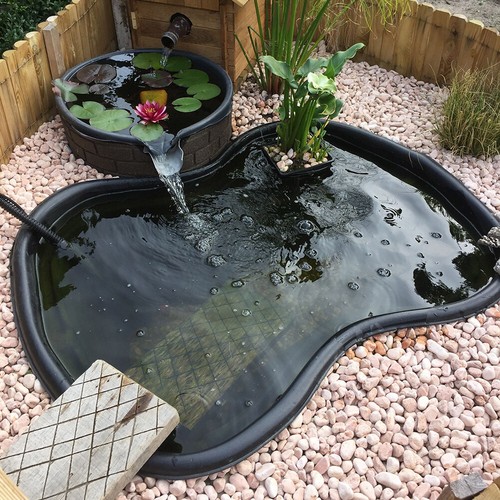 Heavy duty garden pond liner - pond,