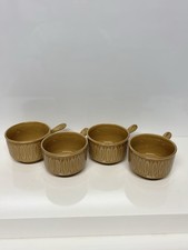 1970’s vintage Tams of England soup bowls with handles x4