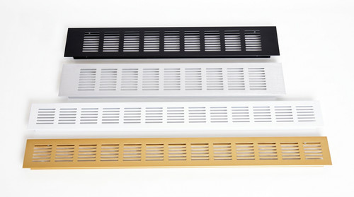 Aluminium air vent grille - aluminium,