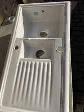 Cooke & Lewis Burbank Sink 1.5 Pot White(B)