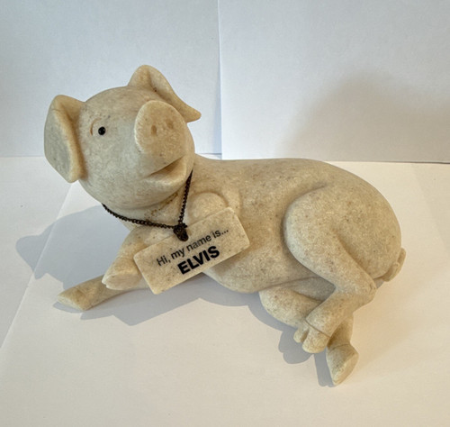Fountasia sculptures elvis pig - sculptures,