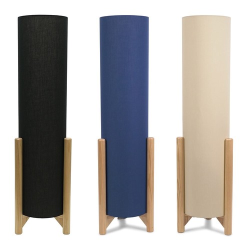 Wooden midi floor - lamp, base